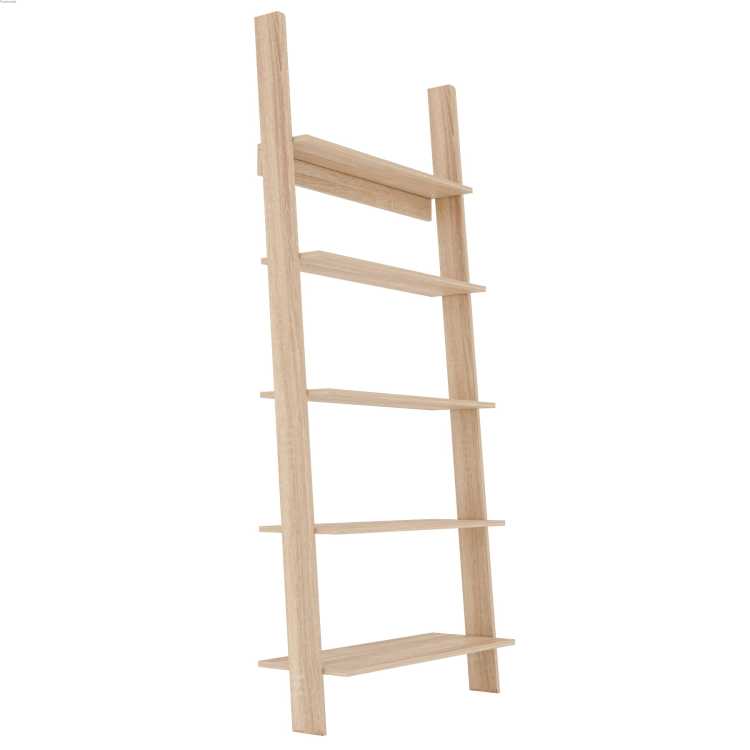 Furniwest regał drabinka 85 cm kolor dąb sonoma