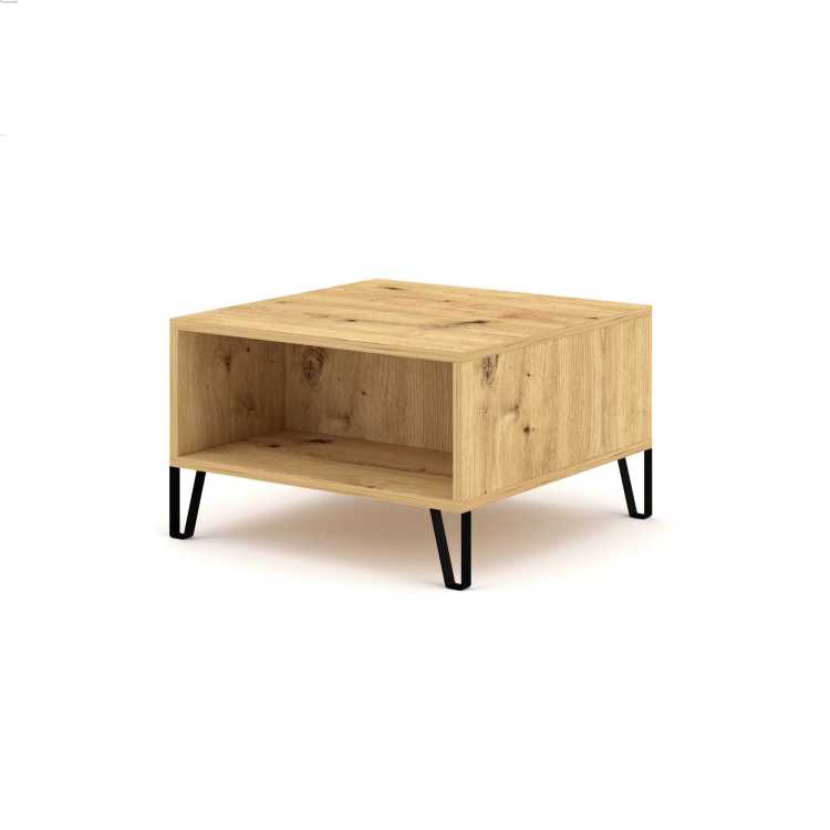 Stolik kawowy Bilbao Dąb Artisan Biały Mat.jpg
