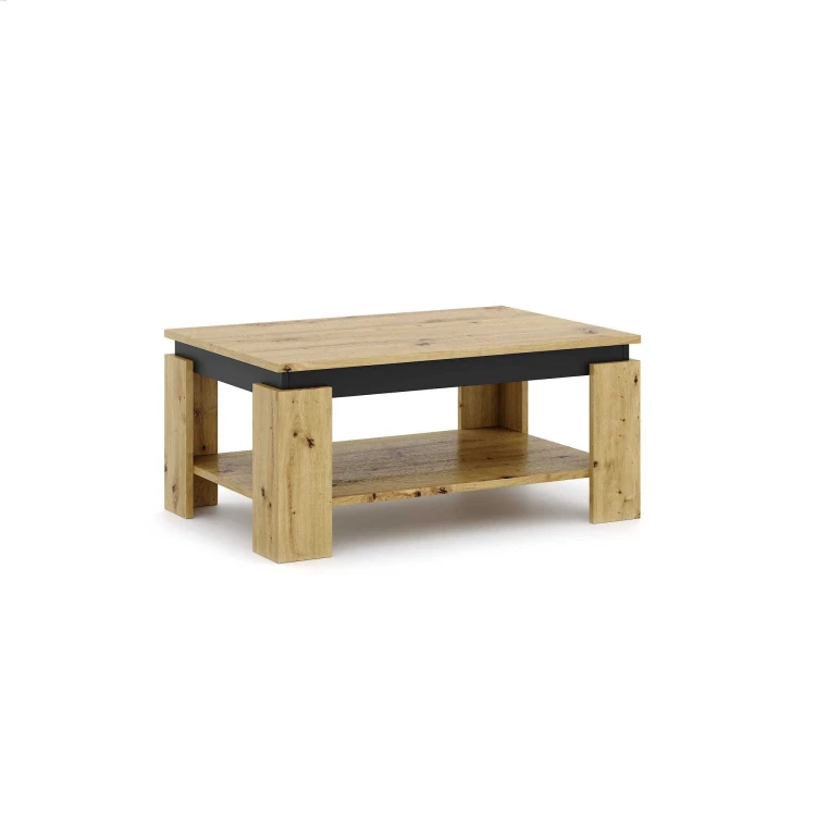 Stolik Kawowy Turia Dąb Artisan Czarny 5w.jpg