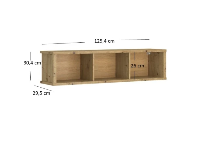 system AYSON regał otwarty wiszący 125 dąb artisan_4.jpg