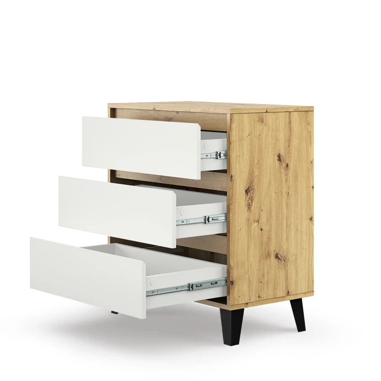 system BORG komoda 3s dąb artisan i biały_5.jpg