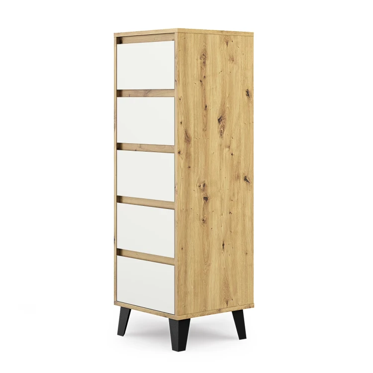 system BORG komoda 5s dąb artisan i biały_3.jpg