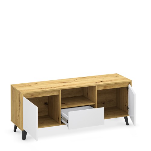 system BORG szafka RTV 2d1s dąb artisan+biały_ 5.jpg