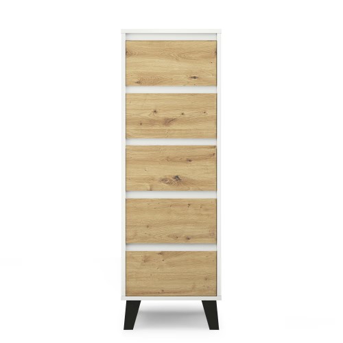 system BORG komoda 5s biały dąb artisan_1.jpg
