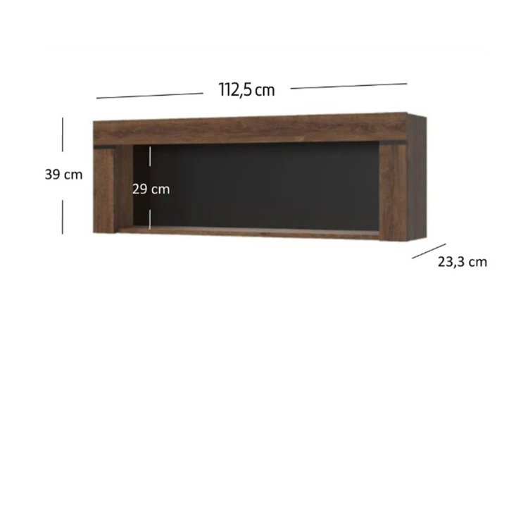 system BRASS regał wiszący 110 dąb brązowy_4.jpg