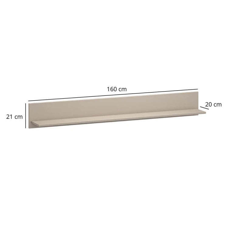 system KLEO półka 160 taupe_4.jpg