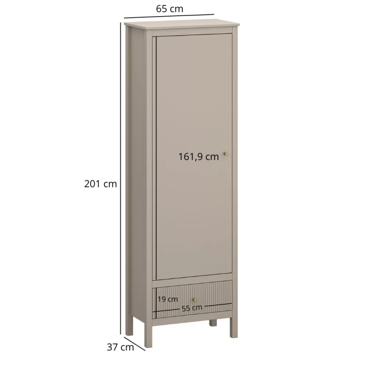 system KLEO regał 1d1s taupe_4.jpg