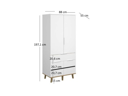 system NEPTUN szafa 4d1s biały _ dąb kamienny_4.jpg
