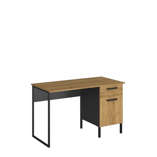 system SANTES biurko 1d1s_120 dąb craft złoty _ antracyt_3.jpg