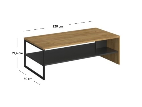 system SANTES ława 120 dąb craft złoty _ antracyt_4.jpg