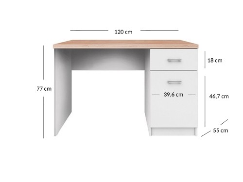 system TOP MIX biurko 1d1s_120 biały_4.jpg