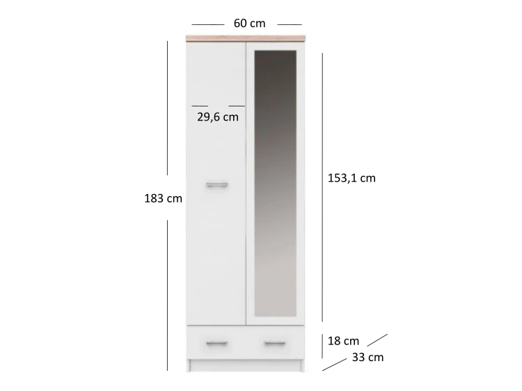 system TOP MIX szafa z lustrem 2d1s_60 biały_4.jpg