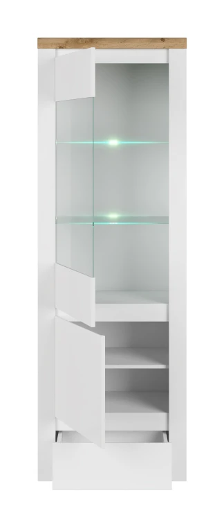 system VIGO witryna 1d1w1s [A] biały połysk _ dąb wotan_5.jpg