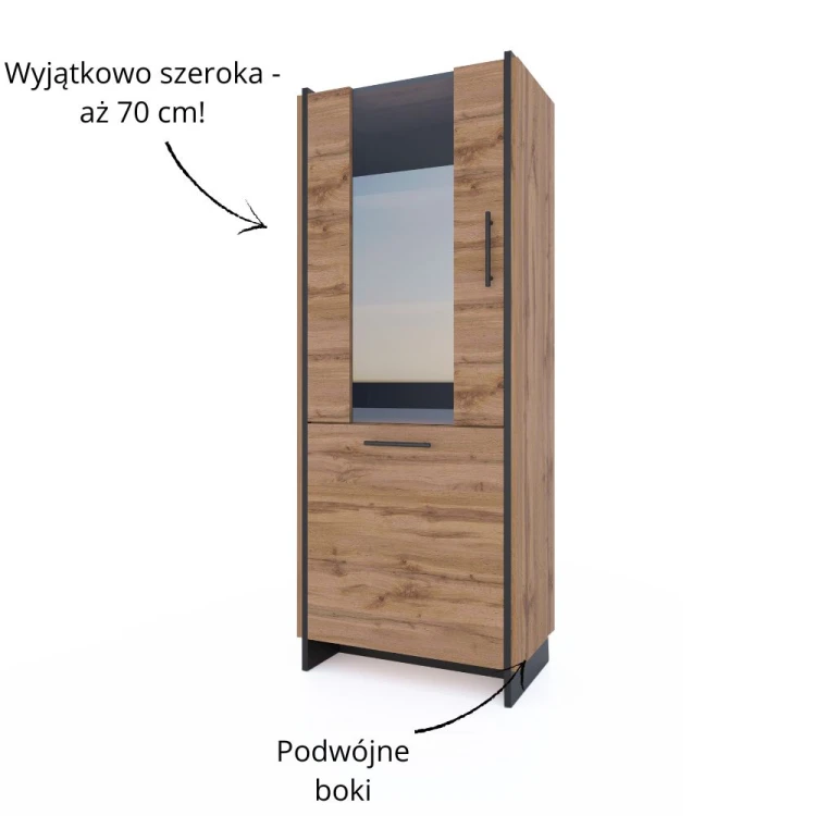 AMINO Witryna 1d1w dąb wotan_czarny_10.jpg
