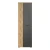 system ESTEBAN szafa 2d_40 grafit _ dąb evok [2312.127]_1.webp