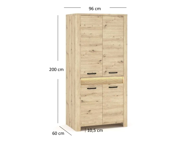 system MORIS szafa 4d + LED dąb artisan_4.jpg