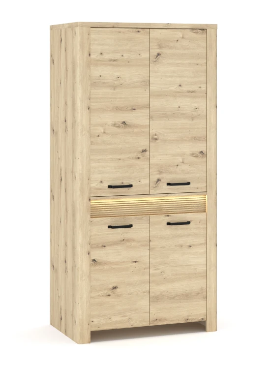 system MORIS szafa 4d + LED dąb artisan_3.jpg