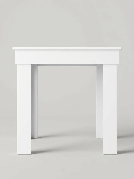 Furniwest stół do jadalni Cassie biały bok