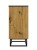 Furniwest komoda 6 szuflad dąb artisan czarny