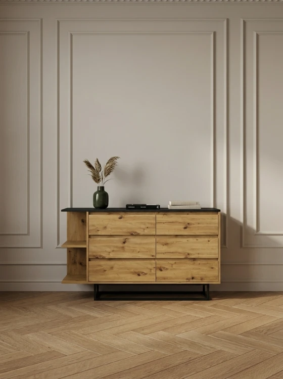 Furniwest komoda 6 szuflad aranżacja