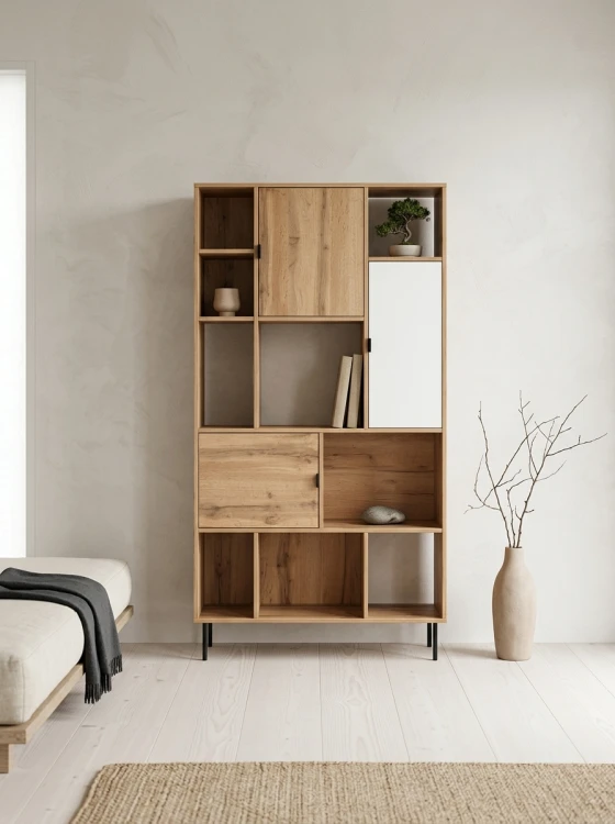 Furniwest regał na nogach metalowych