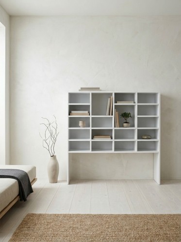 Furniwest regał uniwersalny biały
