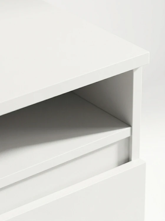Furniwest szafka RTV 120 cm kolor biały