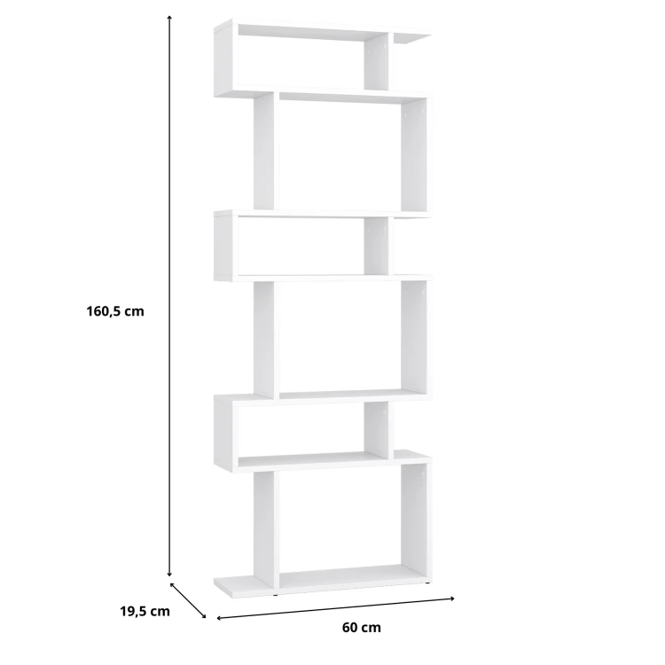 bialy-regal-alver-160x60-wymiary