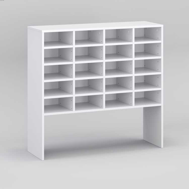 Furniwest regał uniwersalny biały